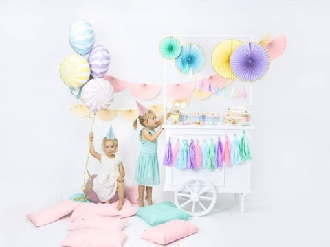 Czapeczki Yummy, pastel mix, 16cm, 6 szt. Partydeco Czapeczki Yummy, pastel mix, 16cm, 6 szt. Partydeco