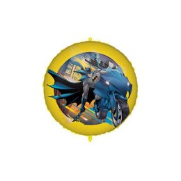 Balon Foliowy Batman okrągły z ciężarkiem, 46 cm Procos