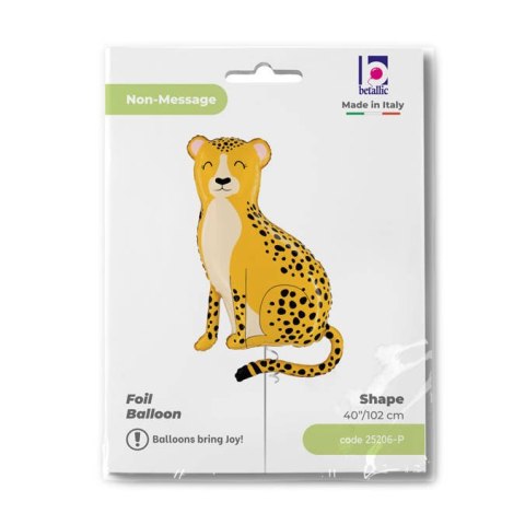 Balon Foliowy Gepard, dżungla Safari 102cm Grabo Balon Foliowy Gepard, dżungla Safari 102cm Grabo