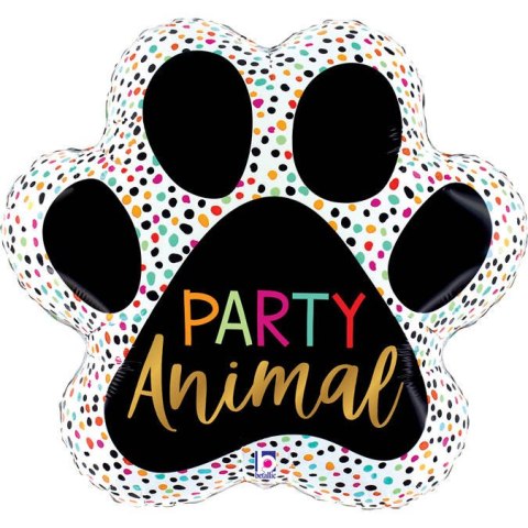 Balon Foliowy - Party animals, łapa 79cm Grabo Balon Foliowy - Party animals, łapa 79cm Grabo