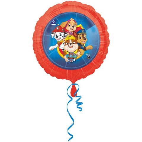 Balon Foliowy - Psi Patrol okrągły, 43cm Amscan / Anagram Balon Foliowy - Psi Patrol okrągły, 43cm Amscan / Anagram