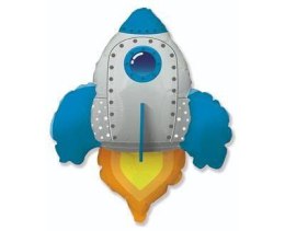 Balon Foliowy Rakieta Starship, 60 cm Flexmetal