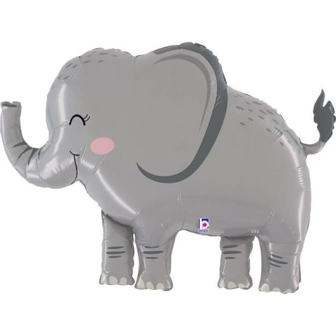 Balon Foliowy Słoń, dżungla Safari 112 cm Grabo Balon Foliowy Słoń, dżungla Safari 112 cm Grabo