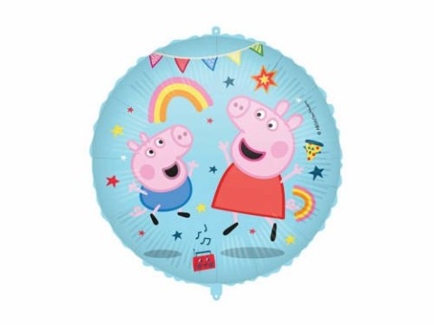 Balon Foliowy Świnka Peppa George z ciężarkiem, 46 cm Procos Balon Foliowy Świnka Peppa George z ciężarkiem, 46 cm Procos