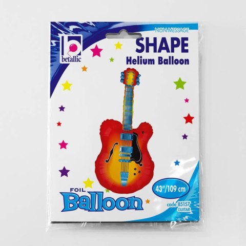 Balon foliowy gitara, dla muzyka 109 cm Grabo Balon foliowy gitara, dla muzyka 109 cm Grabo