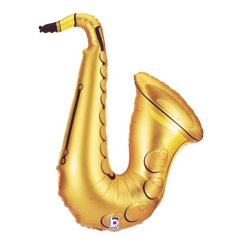 Balon foliowy saksofon, dla muzyka 94 cm Grabo Balon foliowy saksofon, dla muzyka 94 cm Grabo