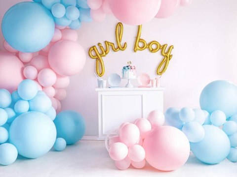 Balon lateksowy Gigant, Błękitny, Pastel Light Blue, 1m, 1 szt Partydeco Balon lateksowy Gigant, Błękitny, Pastel Light Blue, 1m, 1 szt Partydeco