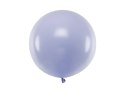 Balon lateksowy Gigant, Liliowy, Pastel Light Lilac, 60 cm, 1 szt. Partydeco