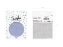 Balon lateksowy Gigant, Liliowy, Pastel Light Lilac, 60 cm, 1 szt. Partydeco