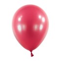 Balony lateksowe Decorator Metaliczne Bordowe 28cm, 50 szt. Amscan / Anagram