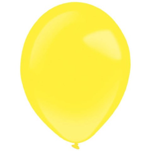 Balony lateksowe Decorator Pastelowe Żółte 28cm, 50 szt. Amscan / Anagram Balony lateksowe Decorator Pastelowe Żółte 28cm, 50 szt. Amscan / Anagram