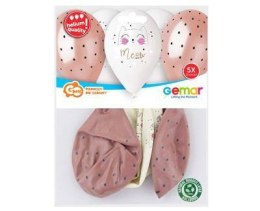 Balony lateksowe Kotki Meow 33 cm, 5 sztuk Godan