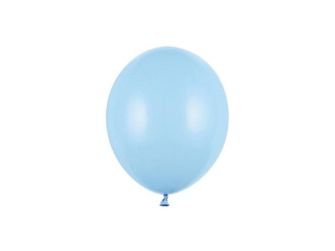 Balony lateksowe Strong Niebieskie, Pastel Baby Blue, 12cm, 100 szt. Partydeco Balony lateksowe Strong Niebieskie, Pastel Baby Blue, 12cm, 100 szt. Partydeco