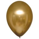 Balony lateksowe Złote, Decorator Satin Luxe Gold, 12cm, 100 szt. Amscan / Anagram