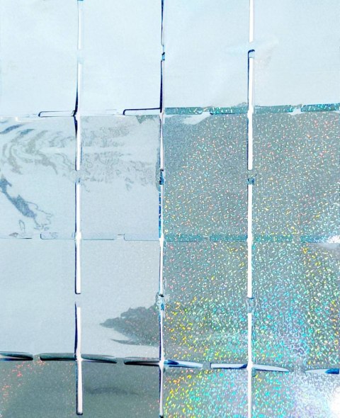 Kurtyna panelowa 200x100 cm holograficzna jasno niebieska Jixstar Kurtyna panelowa 200x100 cm holograficzna jasno niebieska Jixstar