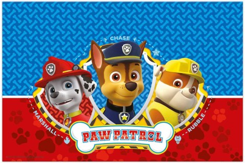 Obrus plastikowy Psi Patrol Rubble Chase Marshall 180 x 120 cm Procos Obrus plastikowy Psi Patrol Rubble Chase Marshall 180 x 120 cm Procos