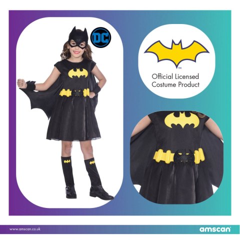Strój, Kostium przebranie Batgirl 8-10 lat Amscan / Anagram Strój, Kostium przebranie Batgirl 8-10 lat Amscan / Anagram