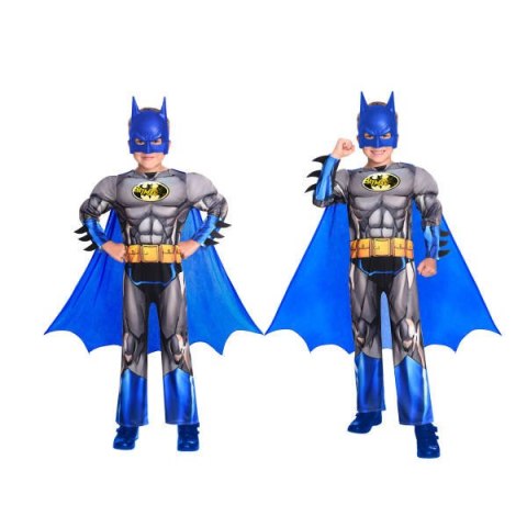 Strój, Kostium przebranie Batman niebieski Brave&Bold 6-8 lat Amscan / Anagram Strój, Kostium przebranie Batman niebieski Brave&Bold 6-8 lat Amscan / Anagram