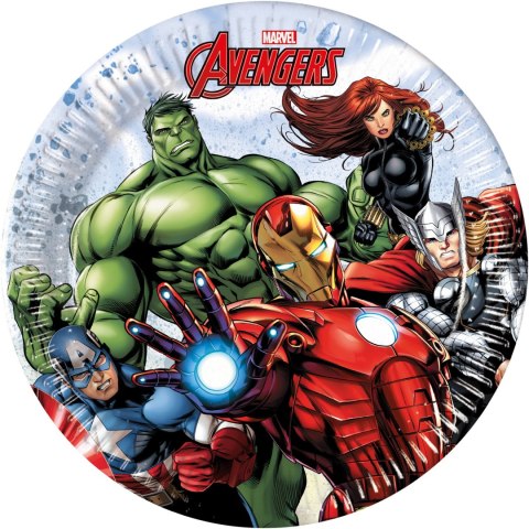 Talerzyki Avengers Infinity Stones, 20 cm, 8 szt. Procos Talerzyki Avengers Infinity Stones, 20 cm, 8 szt. Procos