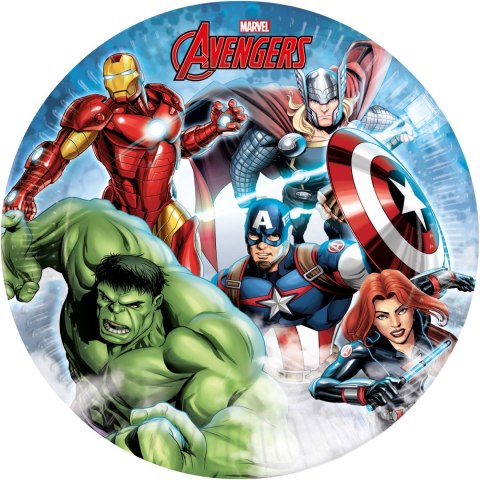 Talerzyki Avengers Infinity Stones, 23 cm, 8 szt. Procos Talerzyki Avengers Infinity Stones, 23 cm, 8 szt. Procos