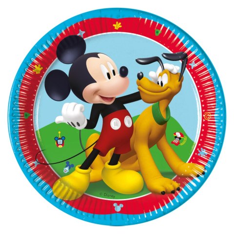 Talerzyki Myszka Mickey Miki 20 cm, 8 szt. Procos Talerzyki Myszka Mickey Miki 20 cm, 8 szt. Procos