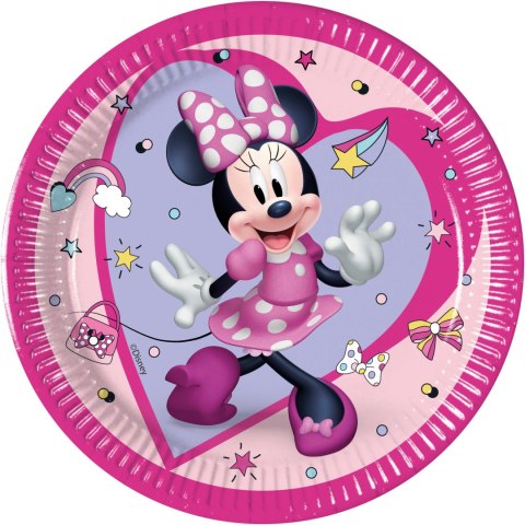 Talerzyki Myszka Minnie 20 cm, 8 szt. Procos Talerzyki Myszka Minnie 20 cm, 8 szt. Procos