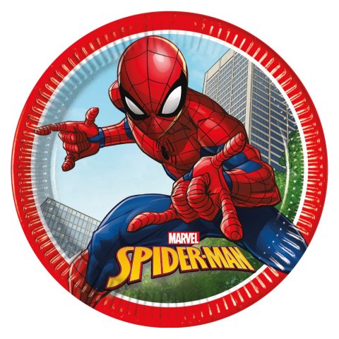 Talerzyki Spiderman - 23 cm, 8 szt. Procos Talerzyki Spiderman - 23 cm, 8 szt. Procos