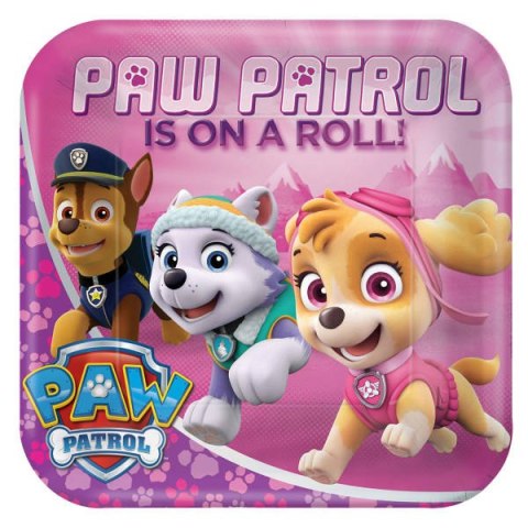 Talerzyki papierowe PSI PATROL Skye Everest Chase 23cm, 8szt. Amscan / Anagram Talerzyki papierowe PSI PATROL Skye Everest Chase 23cm, 8szt. Amscan / Anagram