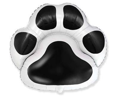 Balon Foliowy Fx Łapka czarna, 61cm Flexmetal Balon Foliowy Fx Łapka czarna, 61cm Flexmetal