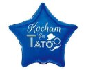 Balon Foliowy gwiazdka, Kocham Cię Tato, 44cm Godan