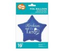 Balon Foliowy gwiazdka, Kocham Cię Tato, 44cm Godan