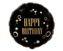 Balon foliowy Happy Birthday (B&G Party), 46cm Godan