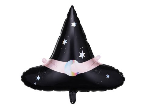 Balon foliowy Kapelusz czarownicy, halloween 66cm Partydeco Balon foliowy Kapelusz czarownicy, halloween 66cm Partydeco
