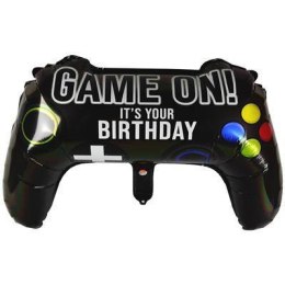Balon foliowy Kontroler Game on It's Your Birthday 32cm Arpex