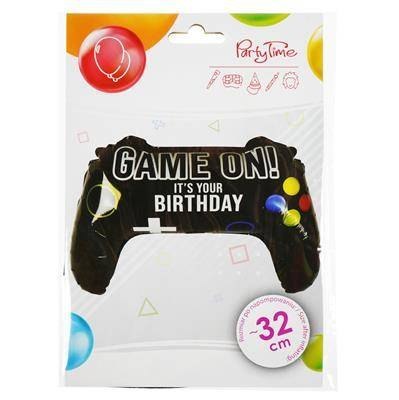 Balon foliowy Kontroler Game on It's Your Birthday 32cm Arpex Balon foliowy Kontroler Game on It's Your Birthday 32cm Arpex