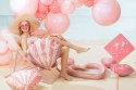 Balon foliowy Serce jasny róż, 45cm Partydeco