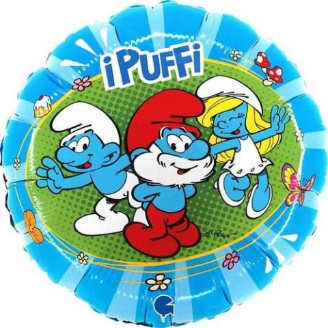 Balon foliowy Smerfy Grabo, 46cm Grabo Balon foliowy Smerfy Grabo, 46cm Grabo