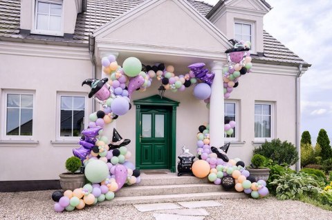 Balon foliowy na Halloween Czarownica wiedźma, 101cm Partydeco Balon foliowy na Halloween Czarownica wiedźma, 101cm Partydeco