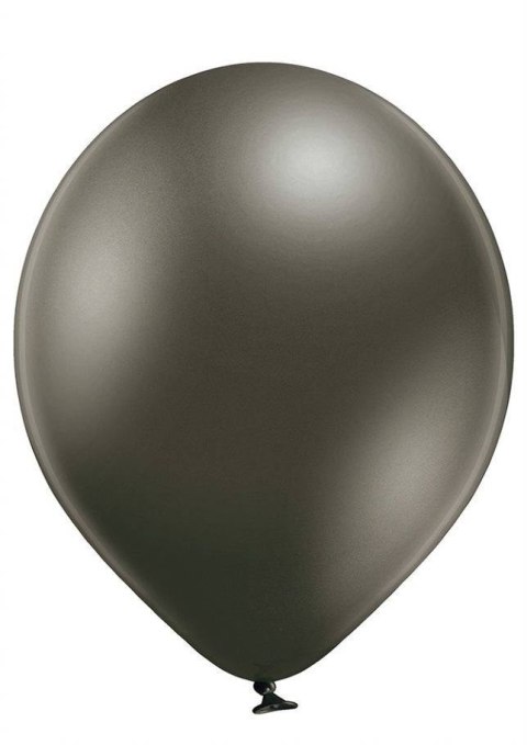 Balon lateksowe D5 Glossy Anthracite grafitowe 12cm, 100 szt. Belbal Balon lateksowe D5 Glossy Anthracite grafitowe 12cm, 100 szt. Belbal