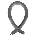 Balony do modelowania E260, Rurki Animator, Szare 114cm, 100 szt. Amscan / Anagram