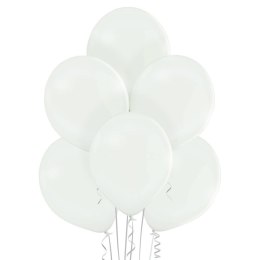 Balony lateksowe B105, Białe Pastel White, 30cm, 100 szt. Belbal