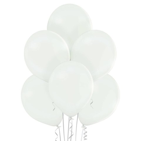 Balony lateksowe B105, Białe Pastel White, 30cm, 100 szt. Belbal Balony lateksowe B105, Białe Pastel White, 30cm, 100 szt. Belbal