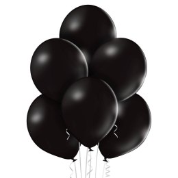 Balony lateksowe B105 Czarne, Pastel Black, 30cm, 100 sztuk Belbal