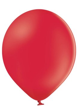 Balony lateksowe B105 Czerwone, Pastel Red, 30cm, 100 sztuk, Belbal