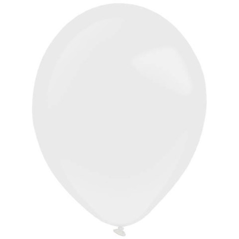 Balony lateksowe Białe, Decorator Standard Frosty White, 12cm, 100 szt. Amscan / Anagram Balony lateksowe Białe, Decorator Standard Frosty White, 12cm, 100 szt. Amscan / Anagram