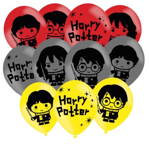 Balony lateksowe Harry Potter 28 cm, 6 szt. Amscan / Anagram Balony lateksowe Harry Potter 28 cm, 6 szt. Amscan / Anagram