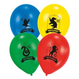 Balony lateksowe Harry Potter Domy Hogwartu, 28 cm, 6 szt. Amscan / Anagram