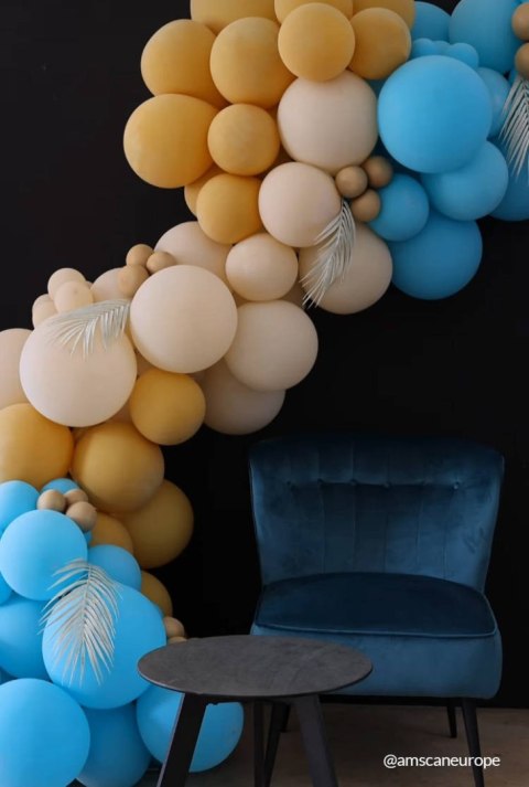 Balony lateksowe Kremowe, Decorator Fashion Sand, 12cm, 100 szt. Amscan / Anagram Balony lateksowe Kremowe, Decorator Fashion Sand, 12cm, 100 szt. Amscan / Anagram