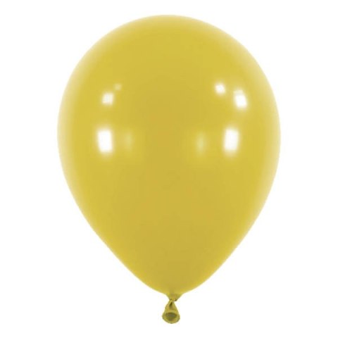 Balony lateksowe Musztardowe, Decorator Fashion Mustard, 12cm, 100 szt. Amscan / Anagram Balony lateksowe Musztardowe, Decorator Fashion Mustard, 12cm, 100 szt. Amscan / Anagram