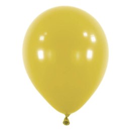 Balony lateksowe Musztardowe, Decorator Fashion Mustard, 28cm, 50 szt. Amscan / Anagram